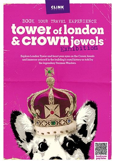 tower of london and crown jewels artwork