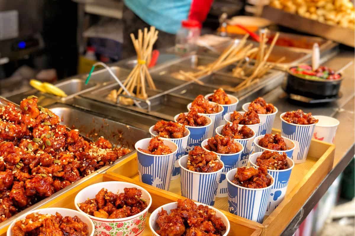 street food stall in london