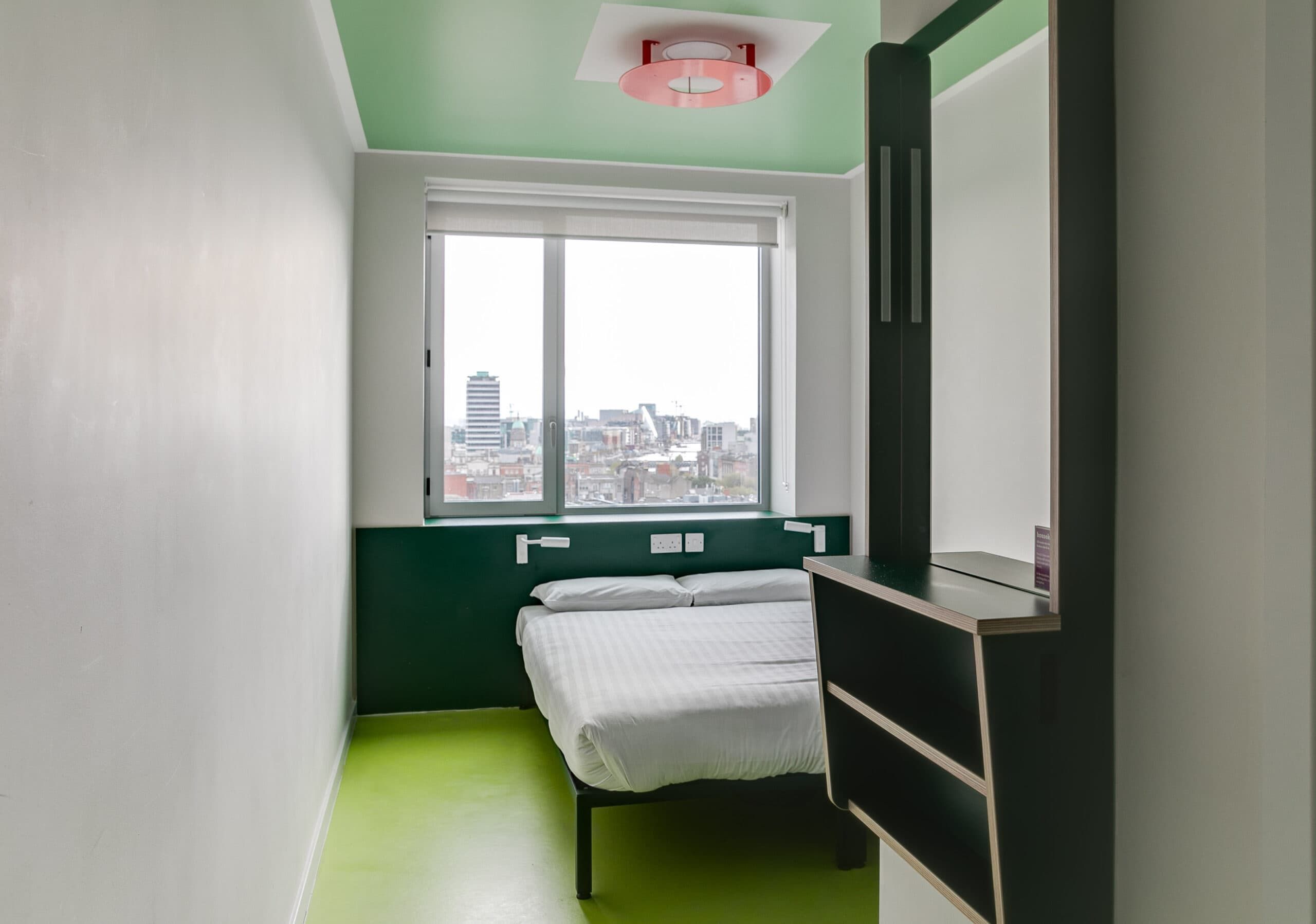 Clink Dublin Private Room with a view