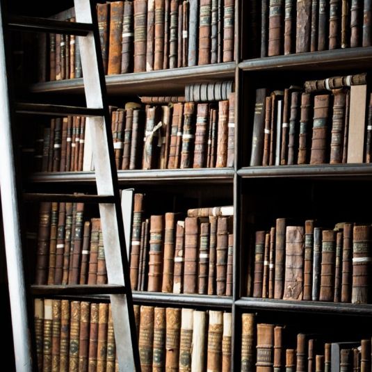 Trinity College Library in Dublin