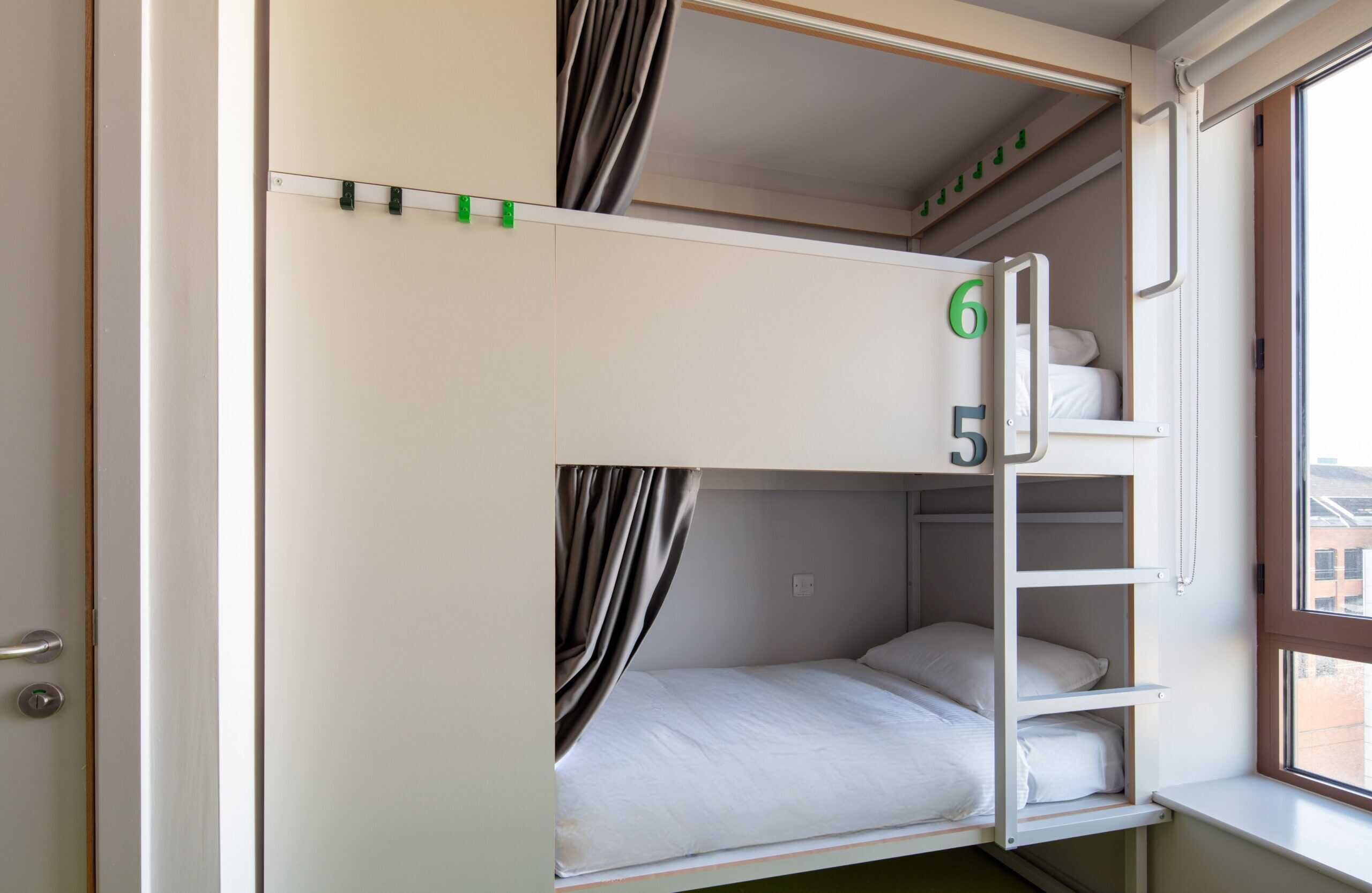 6 Bed private dorm at Clink Dublin