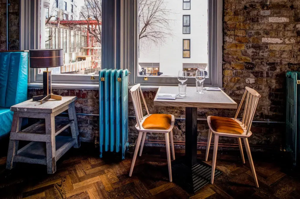 The Culpeper dining room