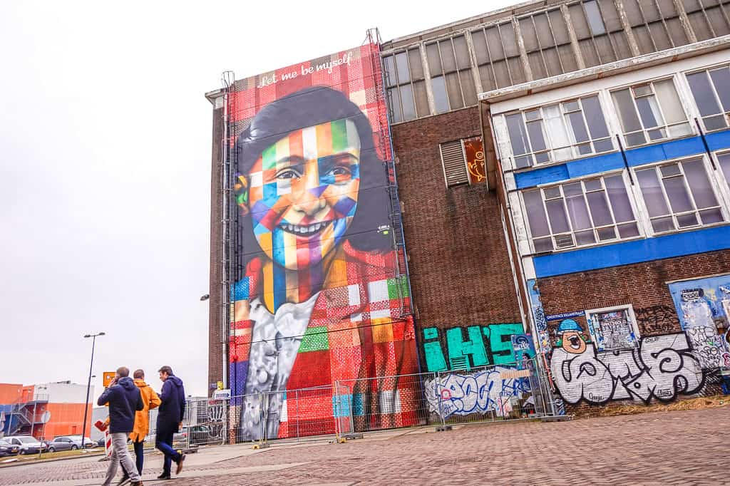 Anne Frank Mural