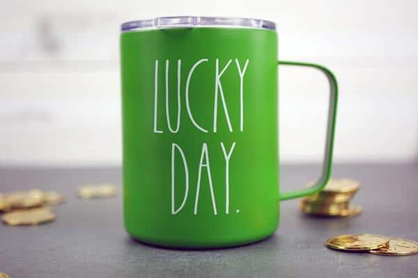 Lucky Day St Patrick's cup