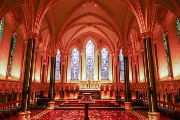 Inside St Patrick's Cathedral