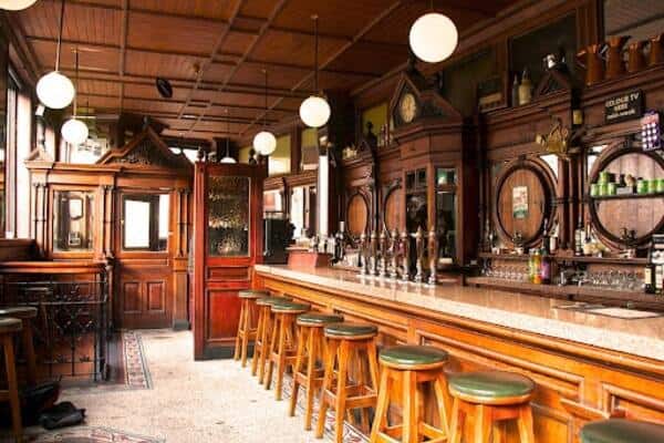 Inside the Swan Bar in Dublin
