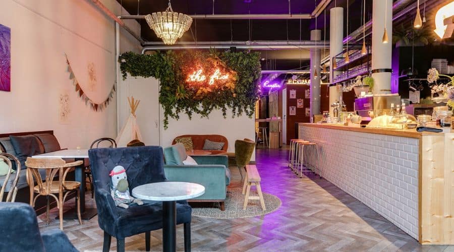 the fix cafe at clinkmama hostel in amsterdam