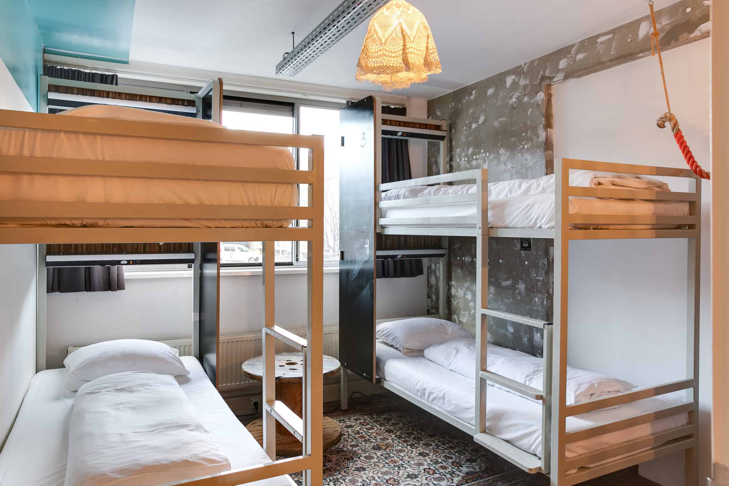 Mixed 4 bed dorm rooms at ClinkMama