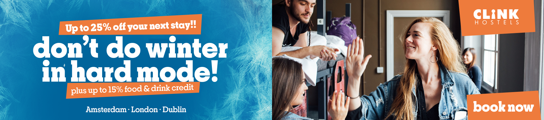 Fast-forward winter with up to 25% off 