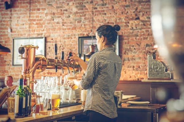 A bartender