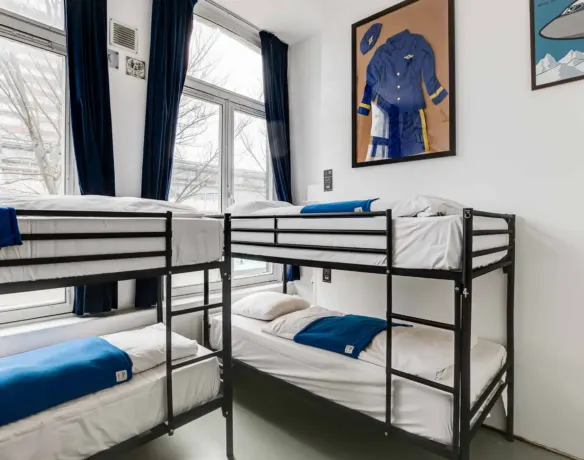 Chambre privée de 4 à 6 lits à l'auberge ClinkCoco, Amsterdam