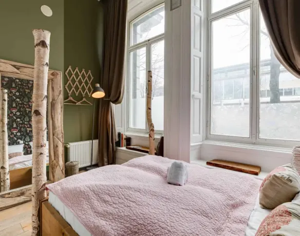 Chambre privée double à l'auberge ClinkCoco, Amsterdam
