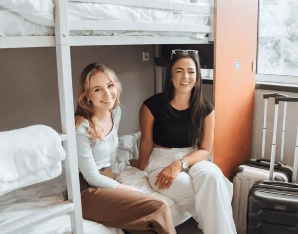 Dortoir pour femmes de 4 lits à l'auberge ClinkNoord, Amsterdam