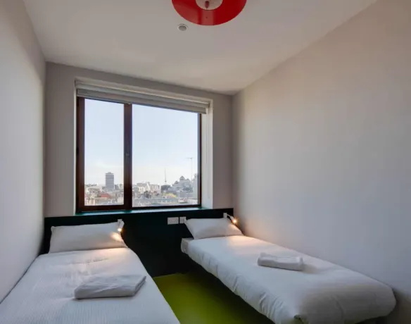Privates Zweibettzimmer im Hostel Clink i Lar, Dublin
