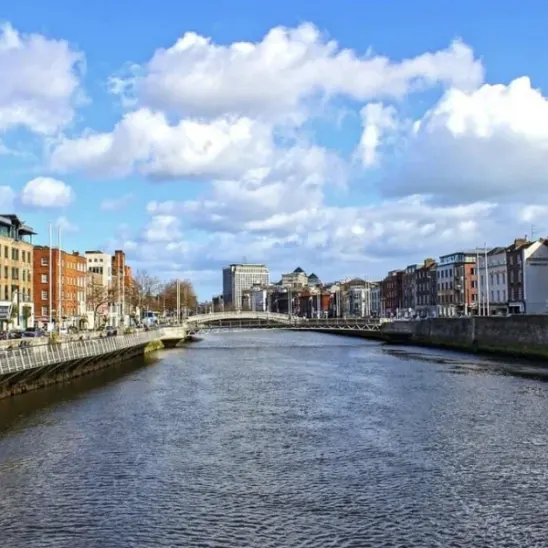 River Liffey in Dublin