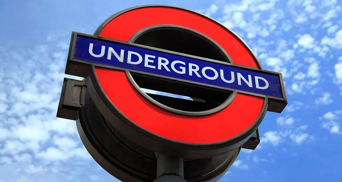 London underground sign