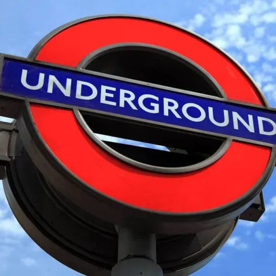 London underground sign