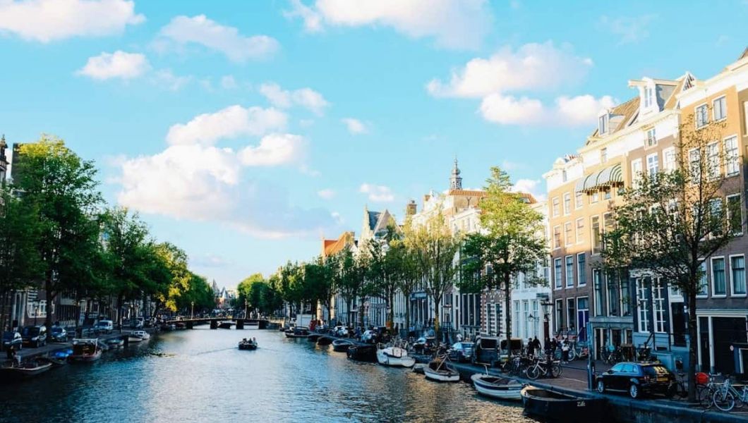 Canals in Amsterdam City Centre