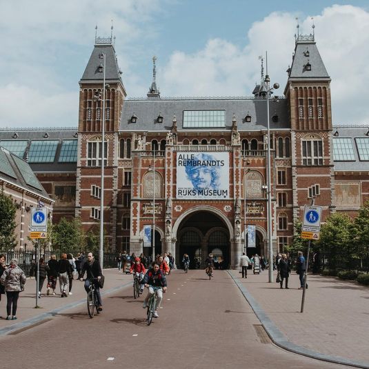 The Rijksmuseum in Amsterdam