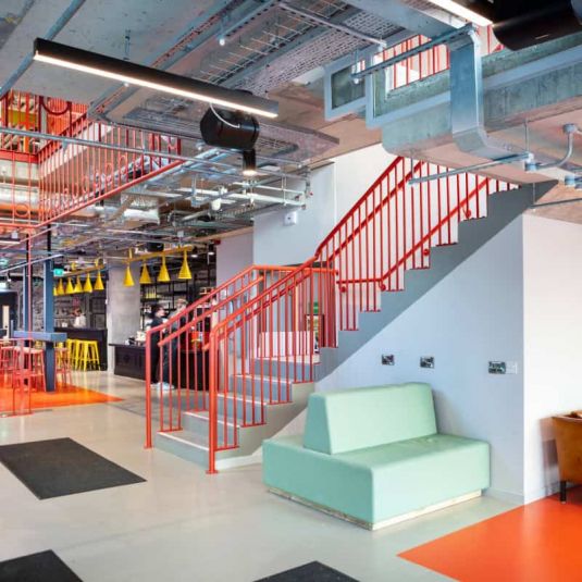 Clink i lar Dublin reception and bar area 