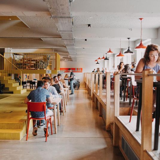 Dining area at Clinknoord